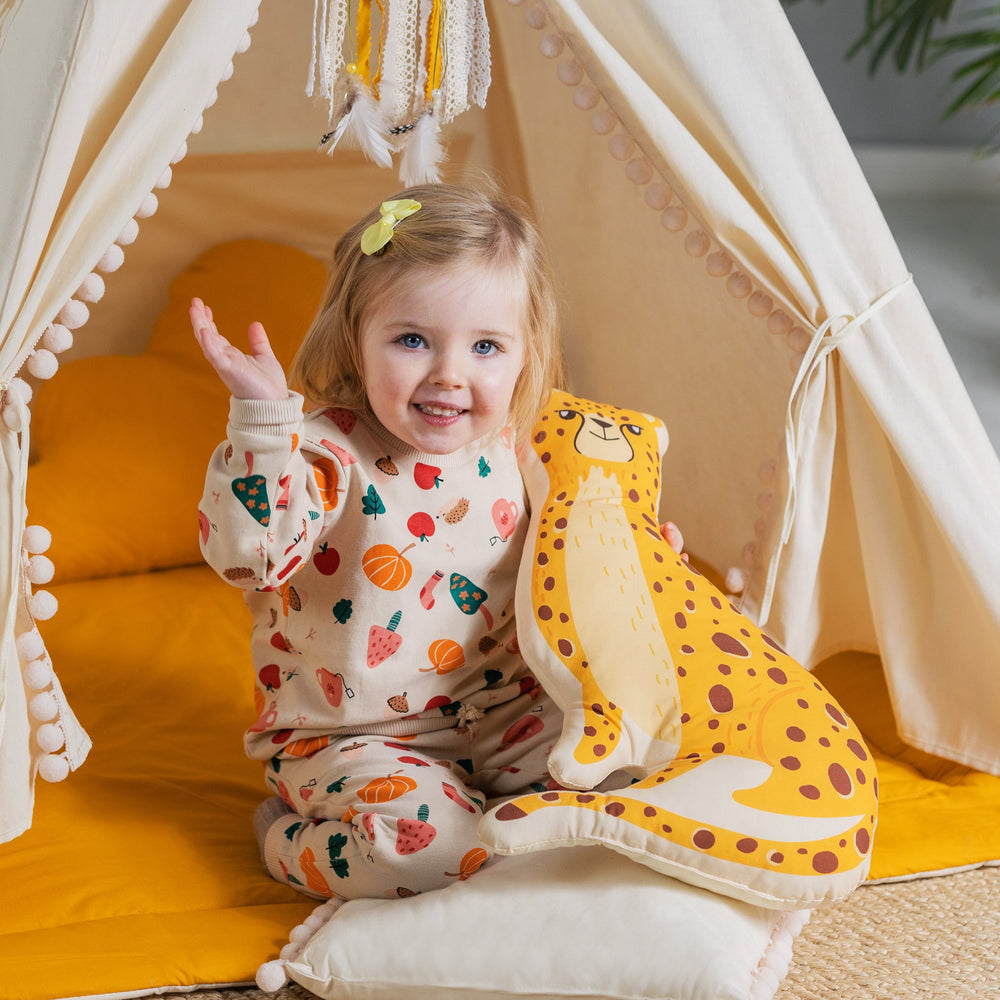 Poduszka Gepard | Kolekcja Dżunglowa Przygoda