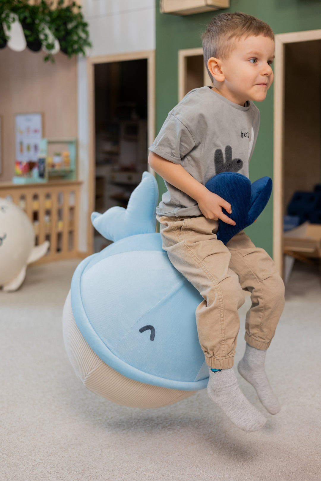 Skoczek Wielorybek Olly | Ocean Dreams