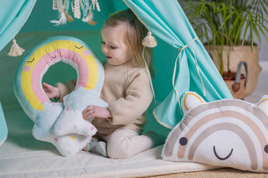 Teepee Tent Mint Tassel | Free Spirit