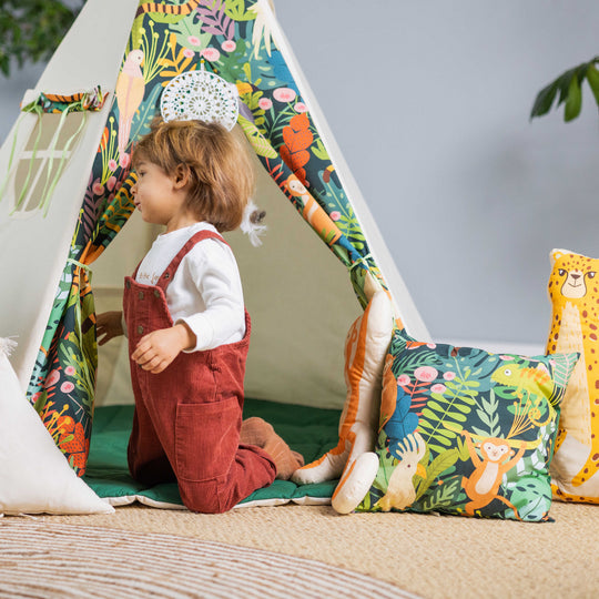 Namiot Tipi Król Dżungli | Kolekcja Dżunglowa
  Przygoda