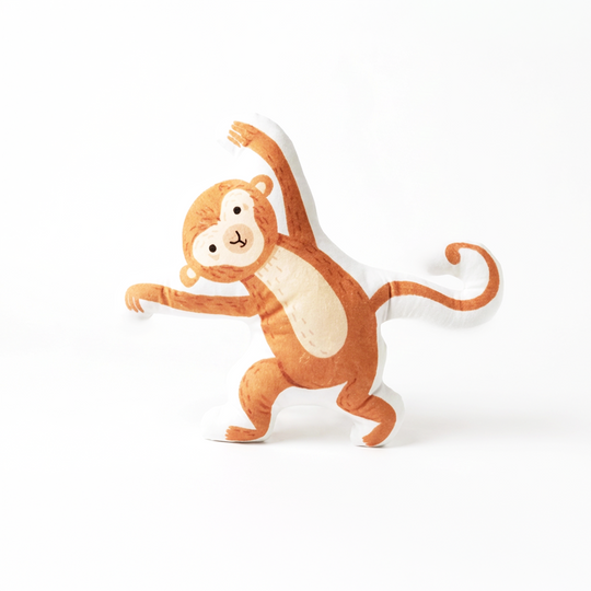 Monkey Pillow Coco | Jungle Adventure Collection